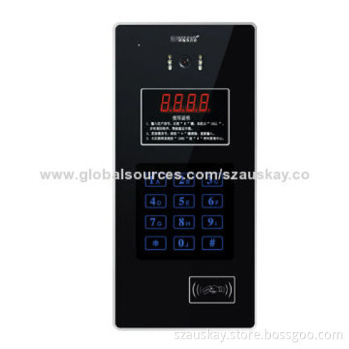 Video Intercom, IR Night Vision CCD Camera & Expands ID/IC Access Control Function